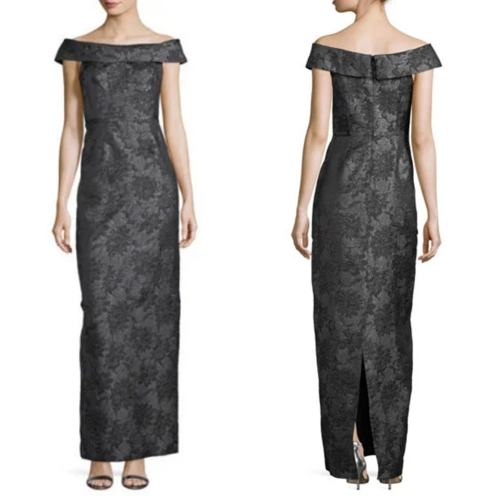KARL LAGERFELD OFF SHOULDER JACQUARD GOWN 🆕